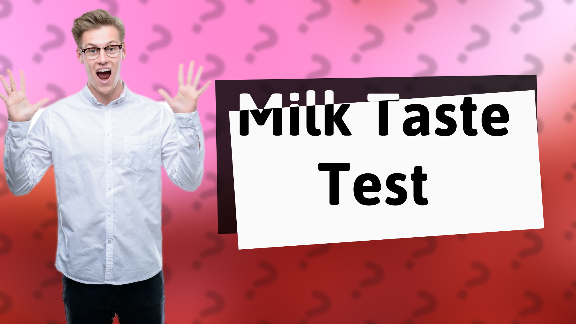 Milk Taste Test