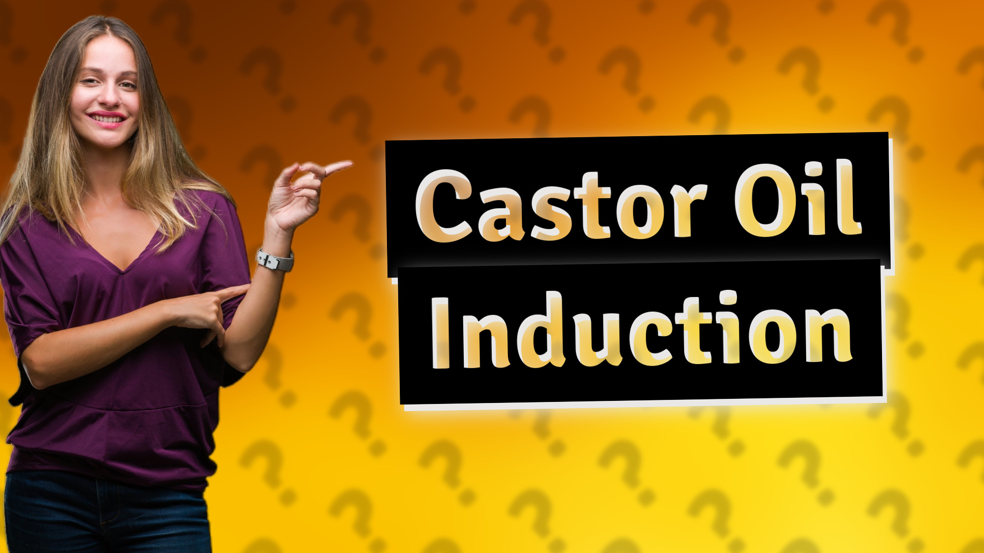 Castor Oil Induction