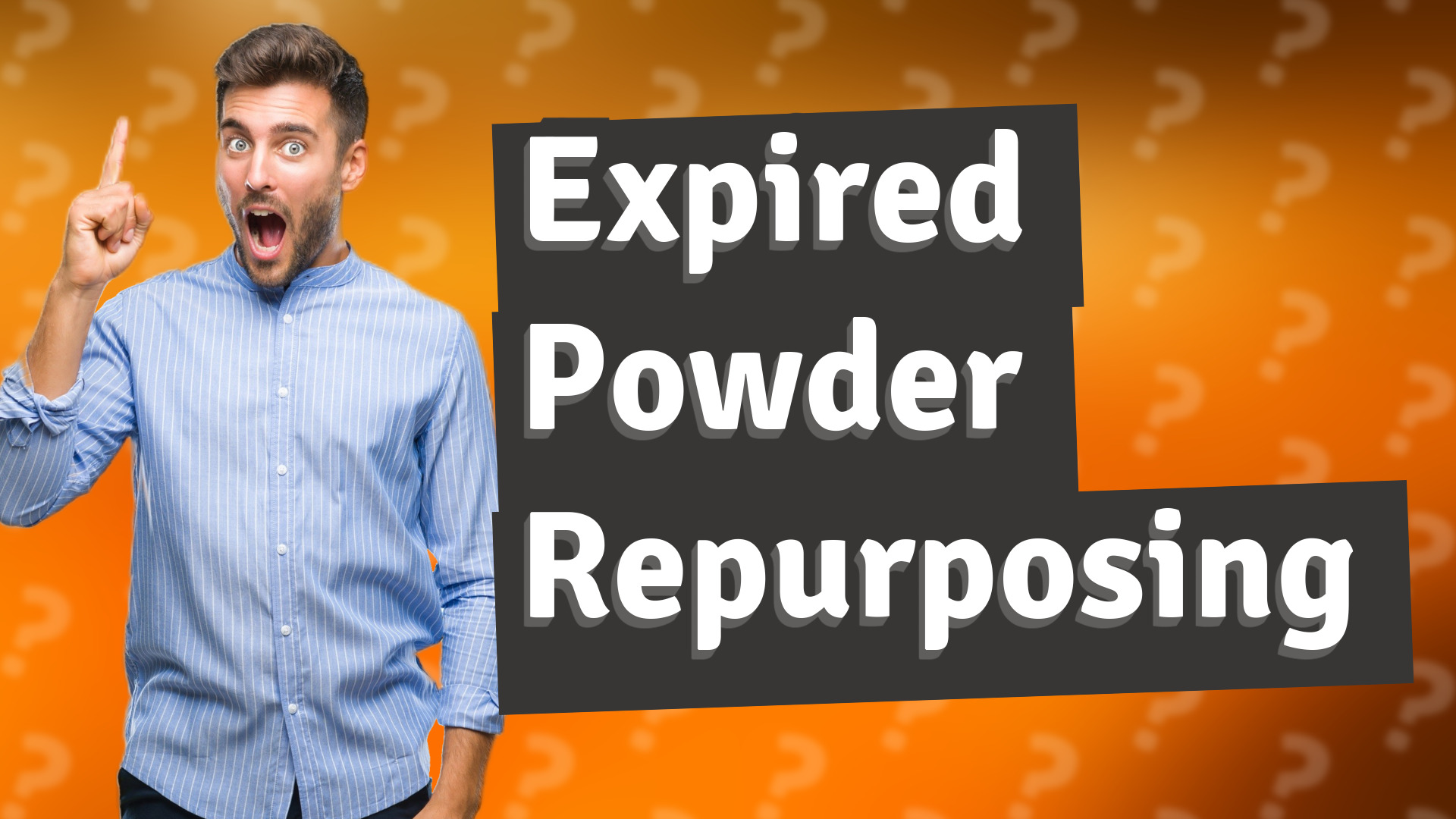 Expired Powder Repurposing