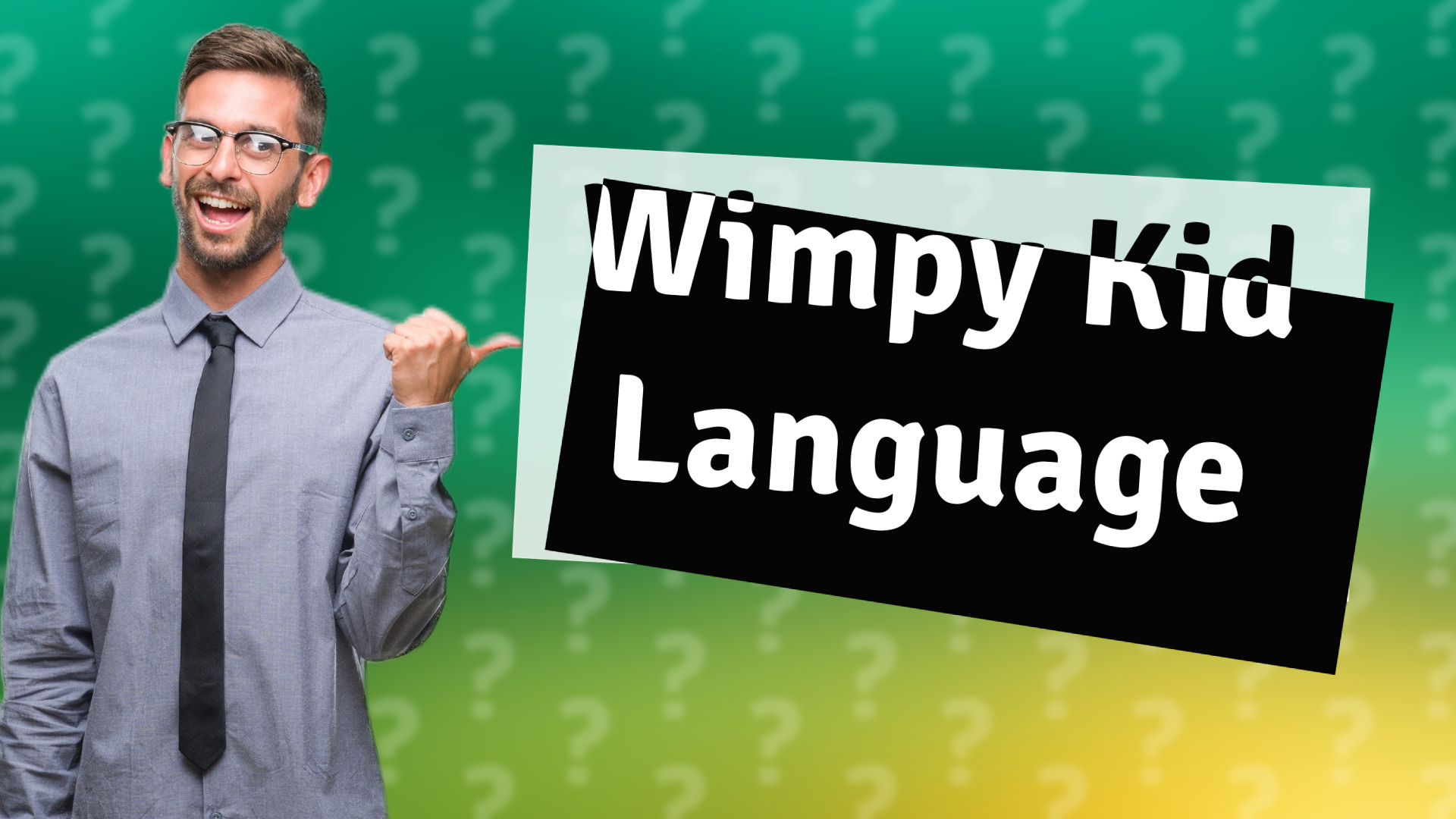 Wimpy Kid Language