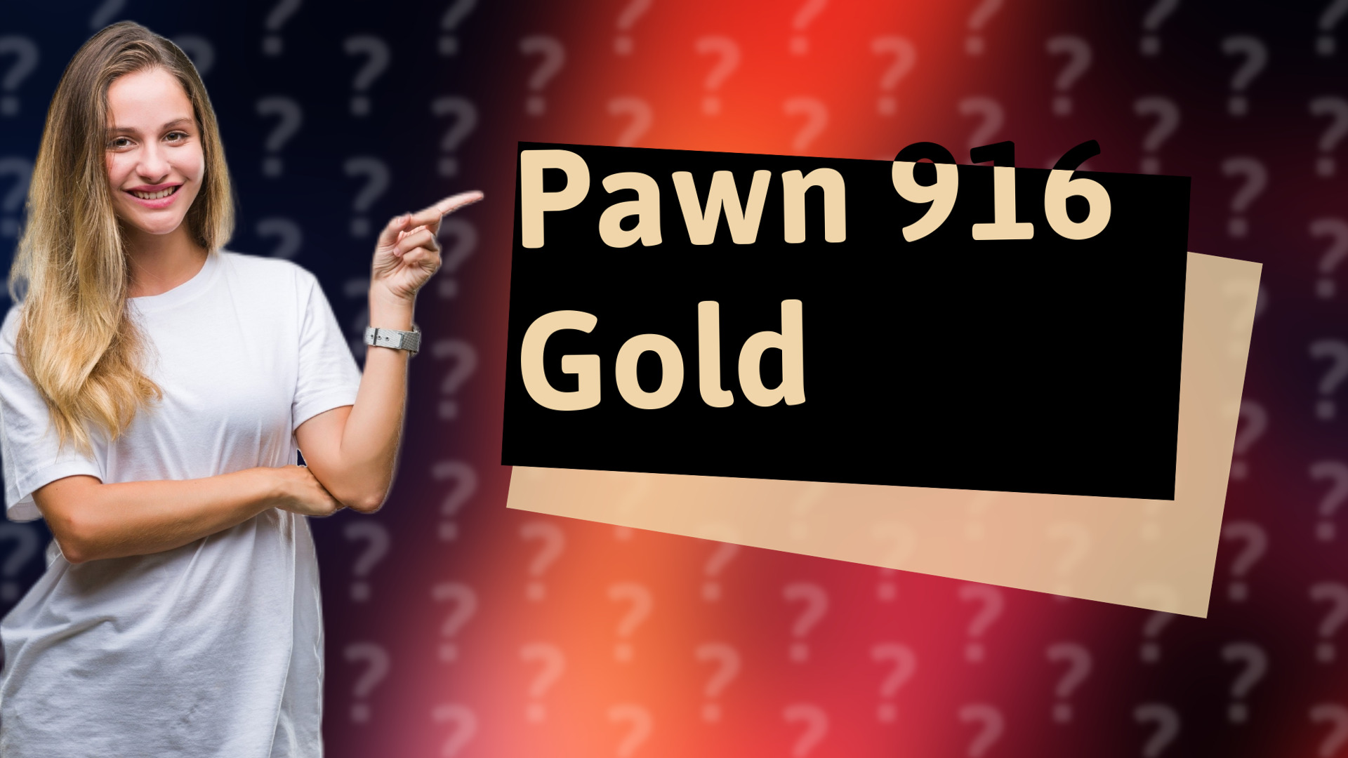 Pawn 916 Gold