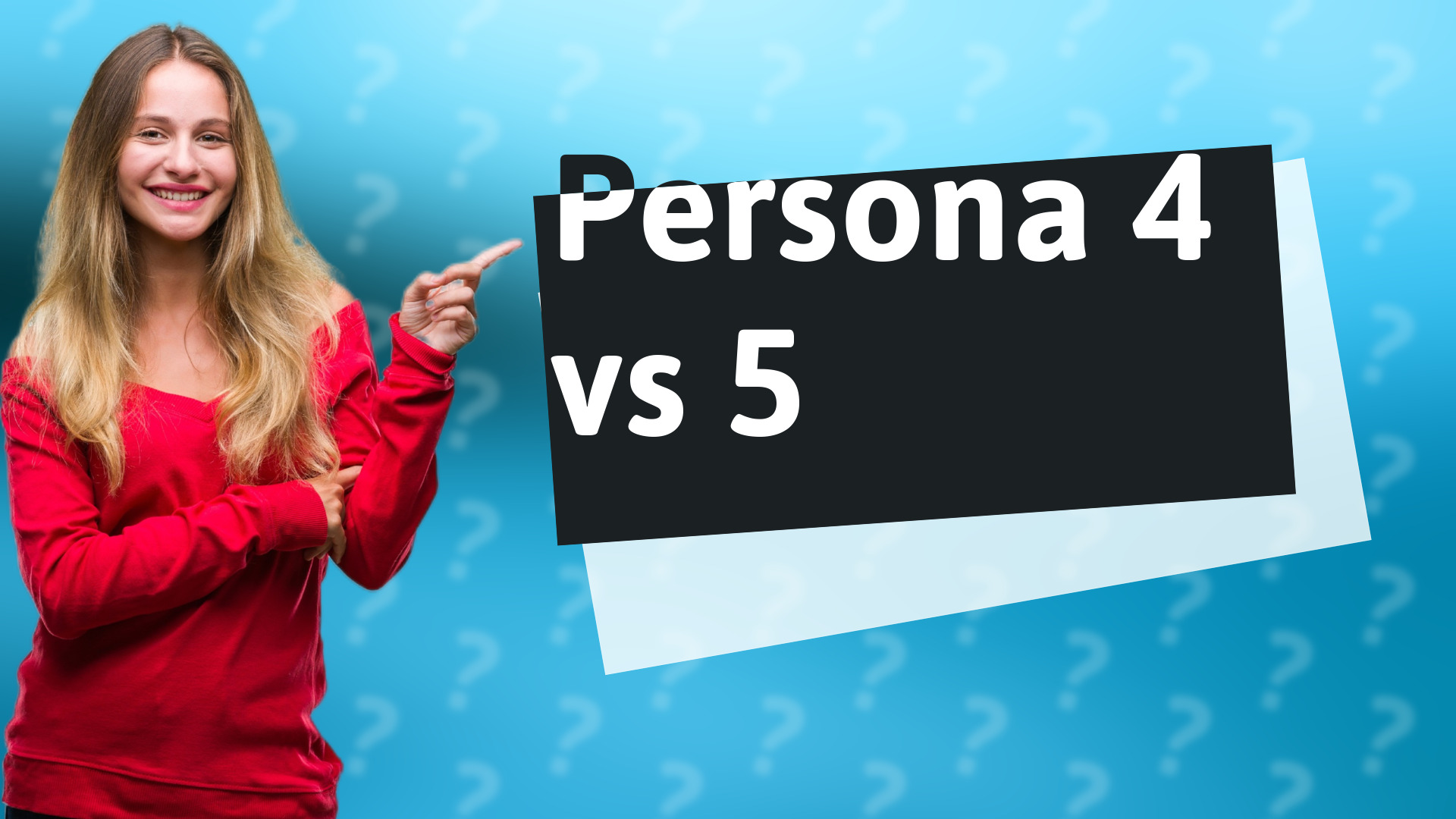 Persona 4 vs 5