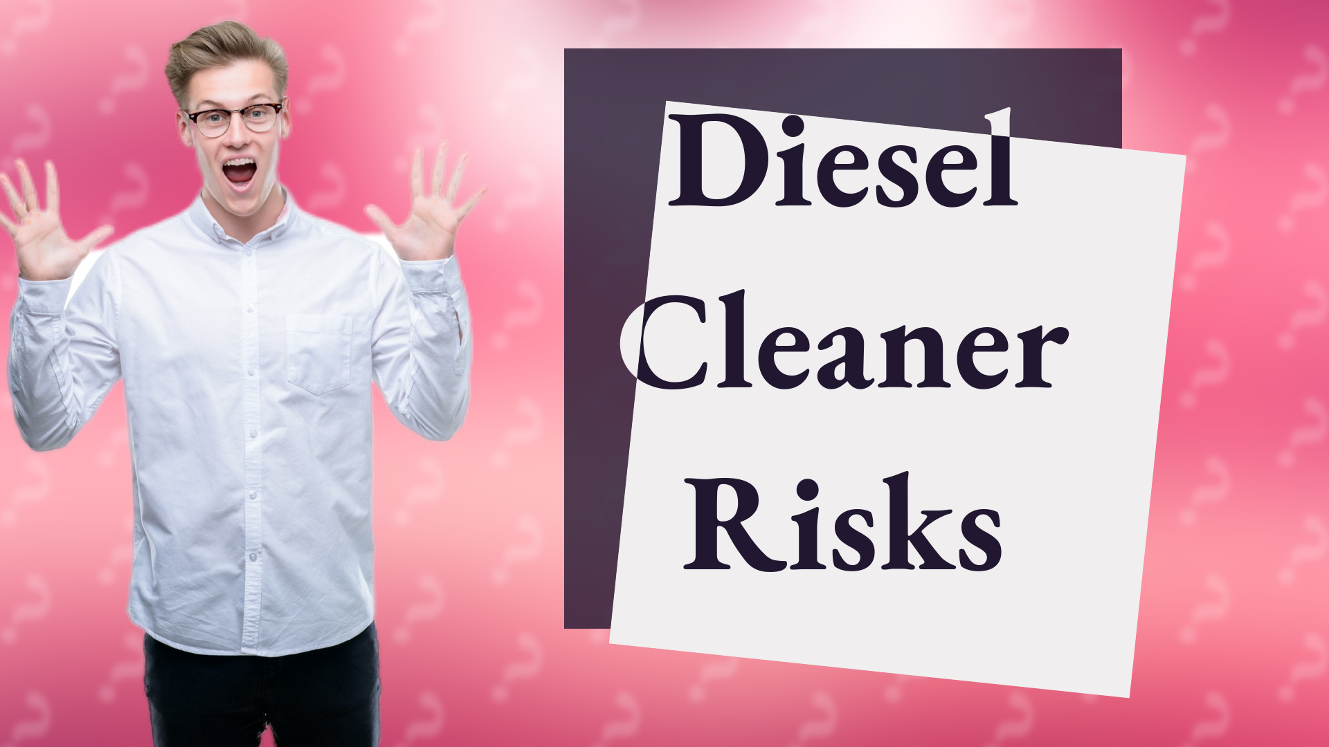 Diesel Cleaner Risks
