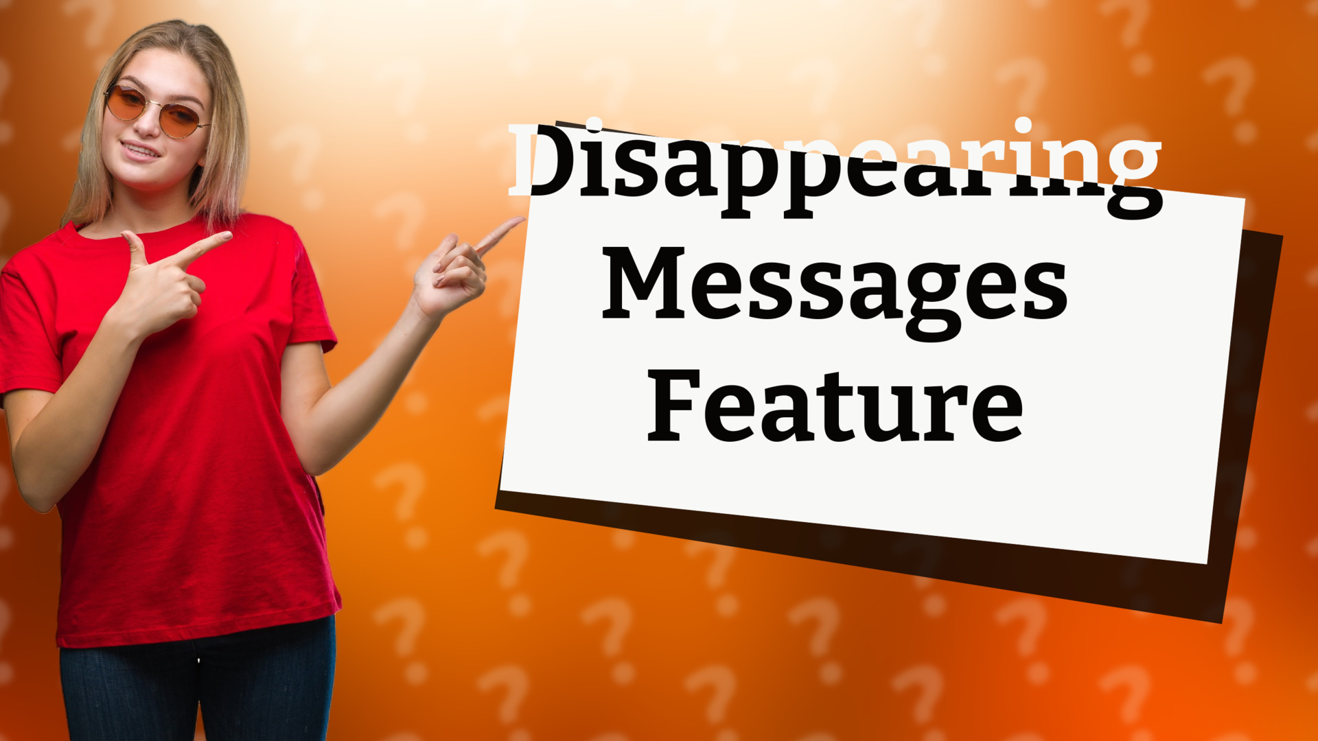 Disappearing Messages Feature