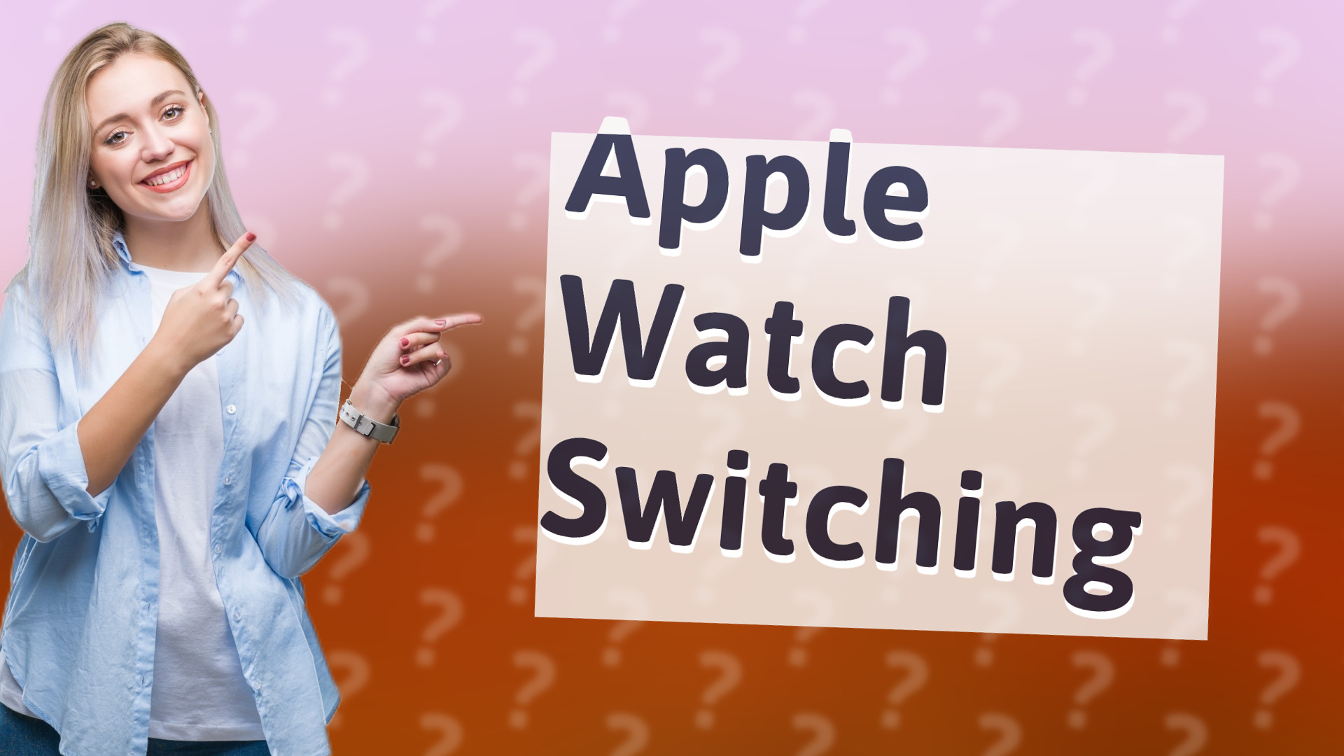 Apple Watch Switching