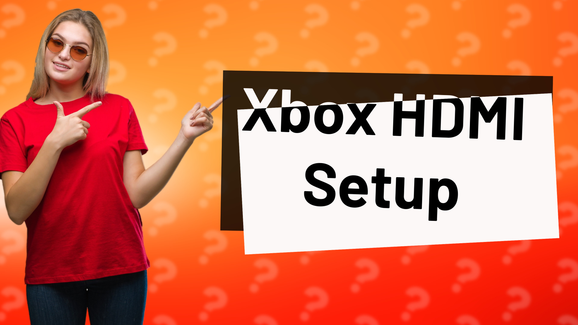Xbox HDMI Setup