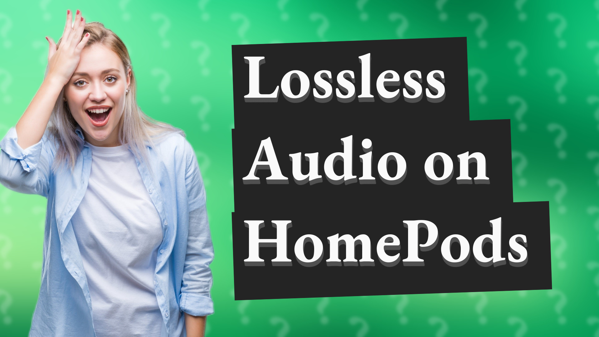 Lossless Audio on HomePods