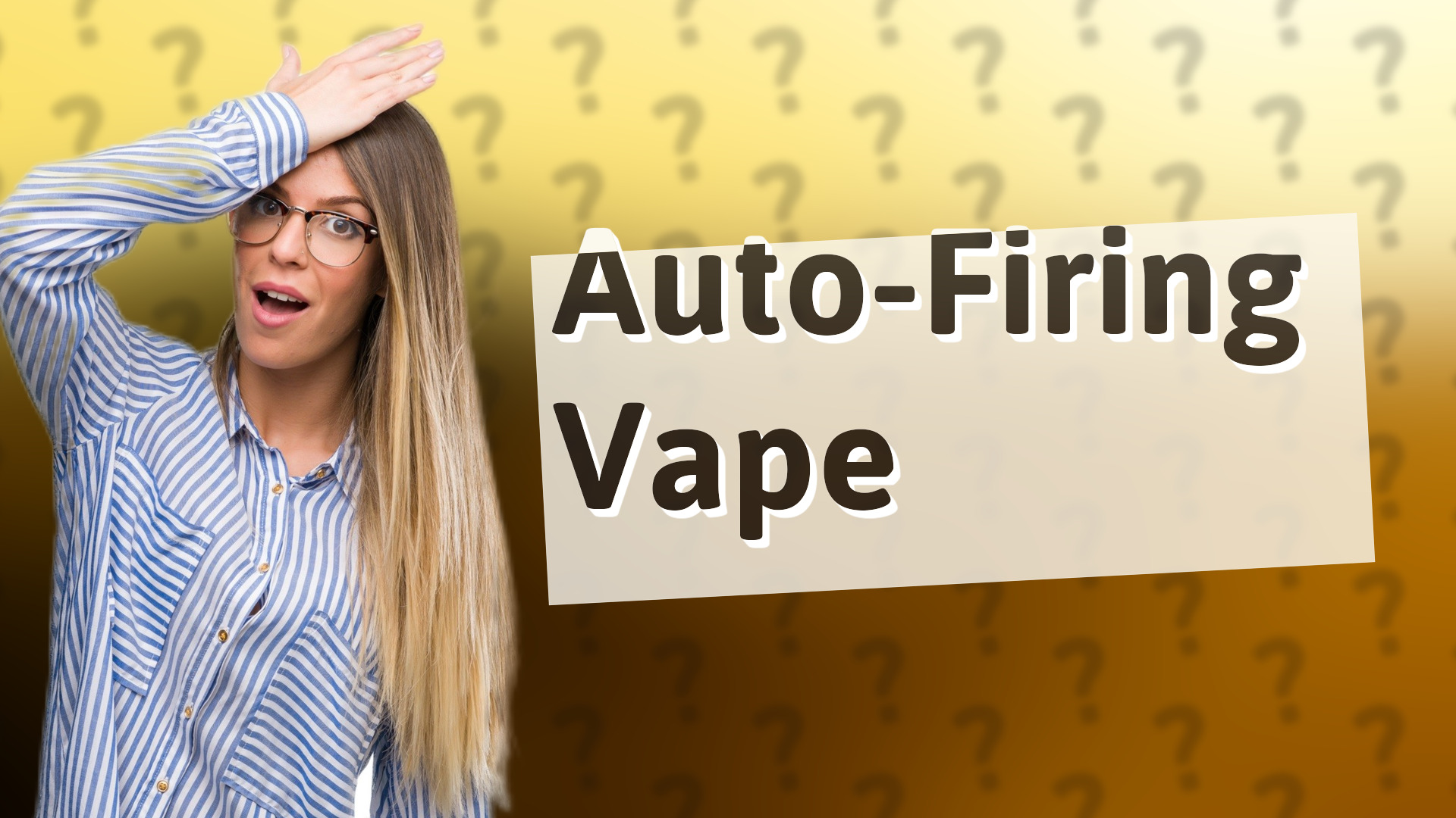 Auto-Firing Vape