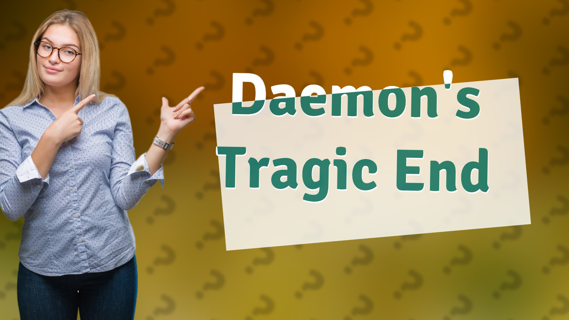 Daemon's Tragic End