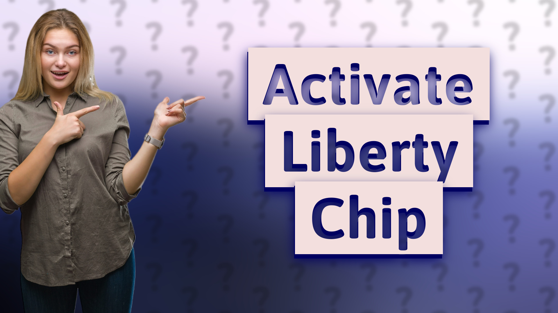 Activate Liberty Chip