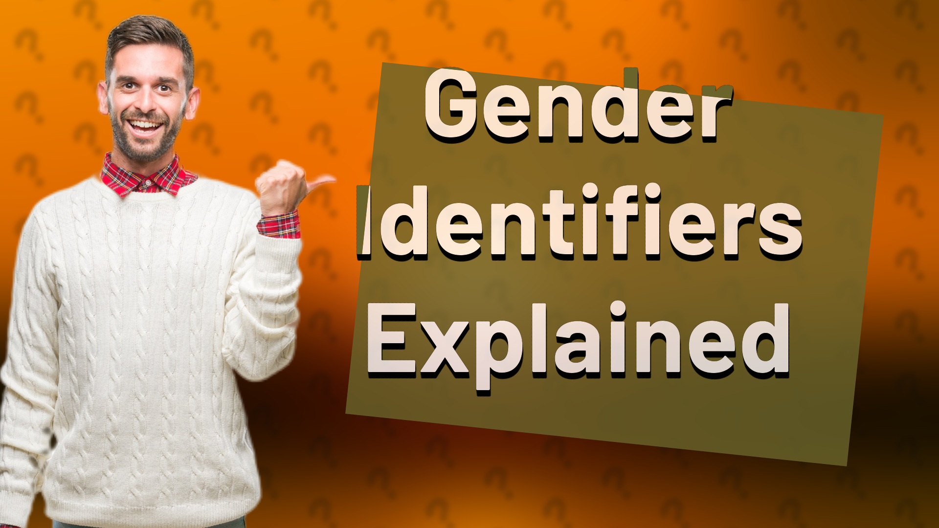 Gender Identifiers Explained