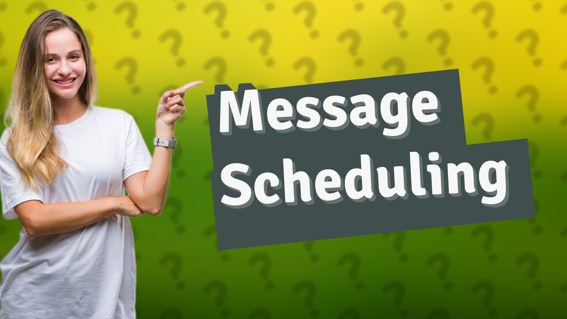 Message Scheduling