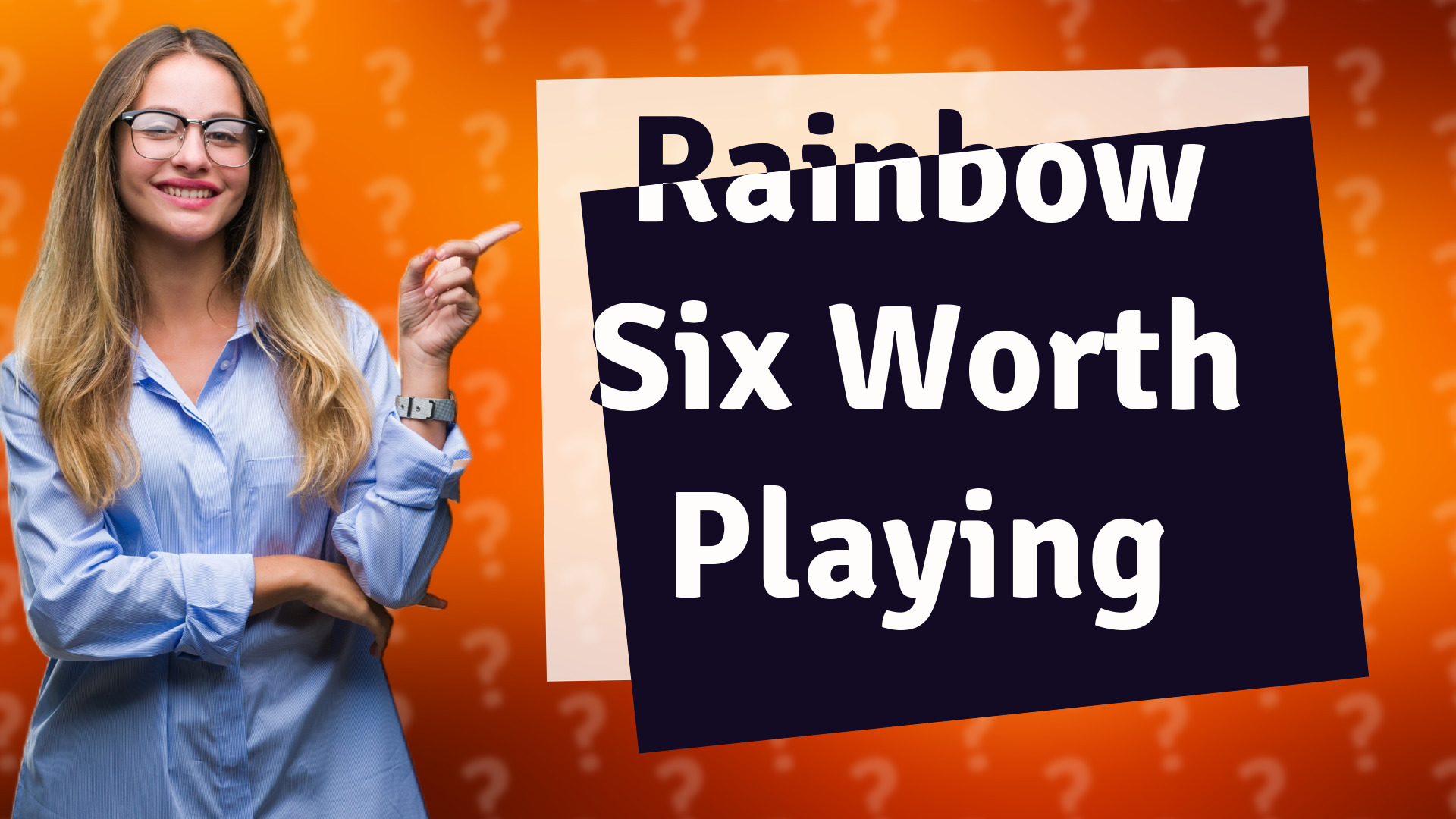 Rainbow Six Worth Playing