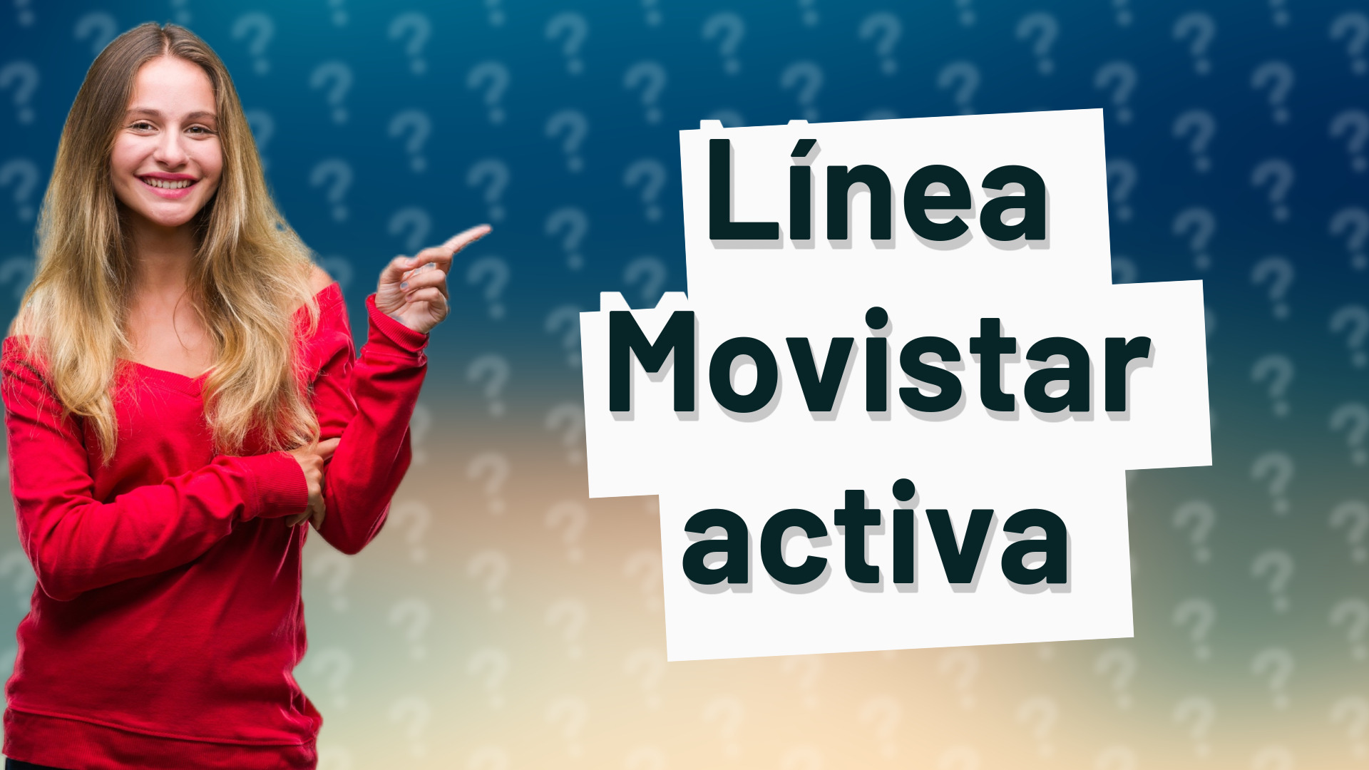 Línea Movistar activa