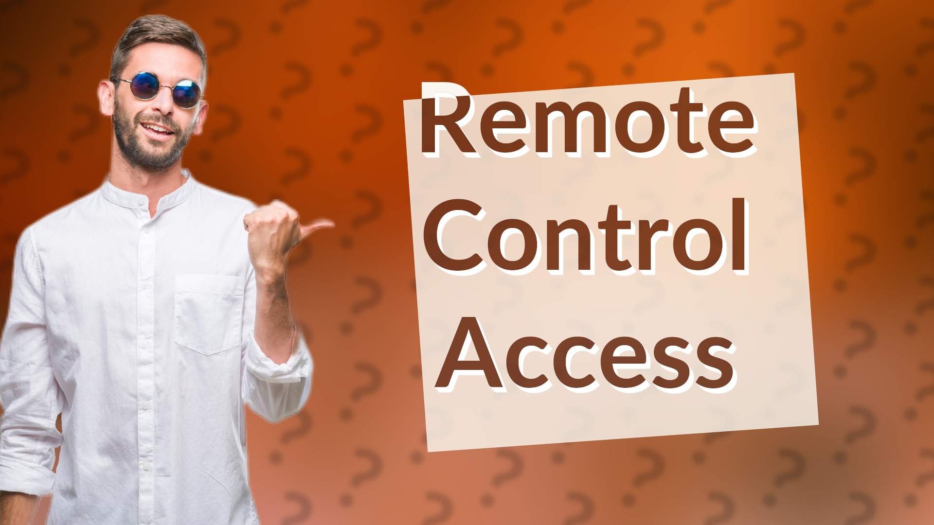 Remote Control Access
