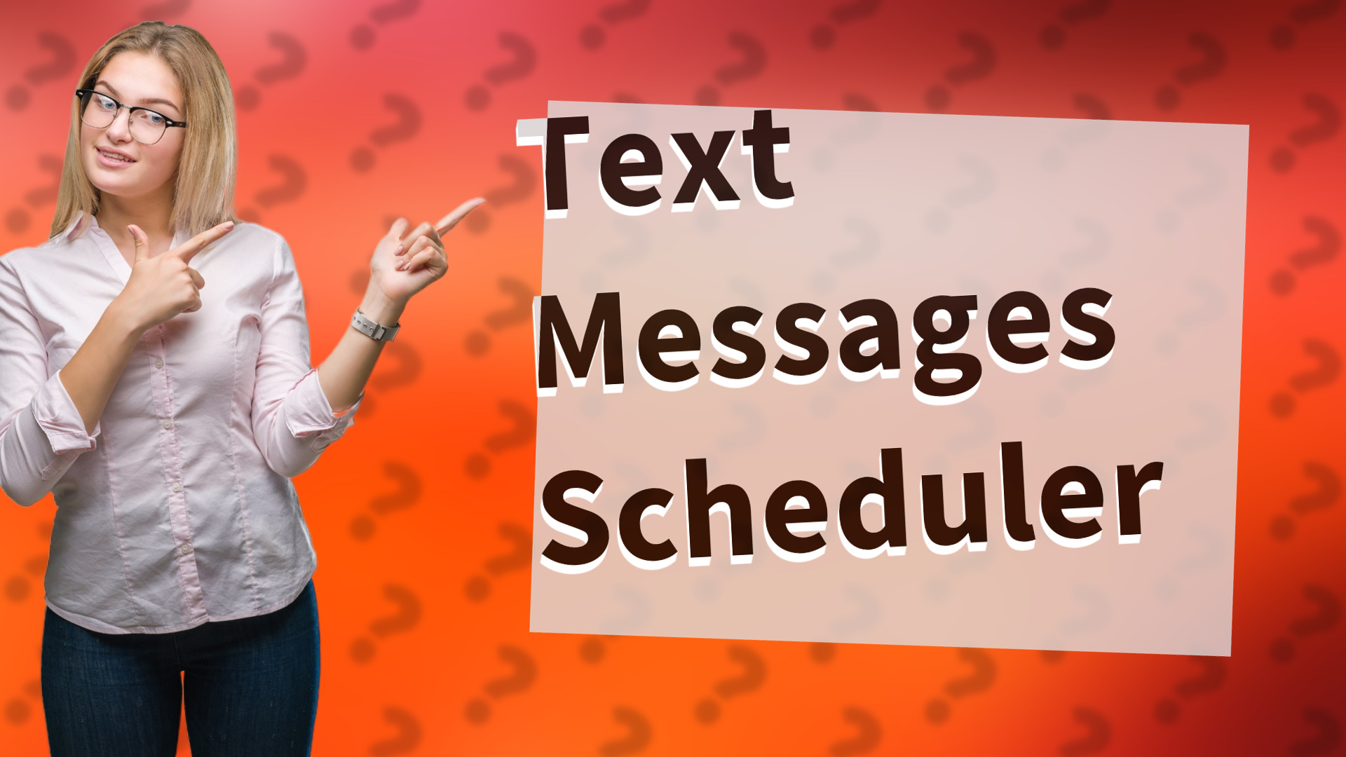 Text Messages Scheduler