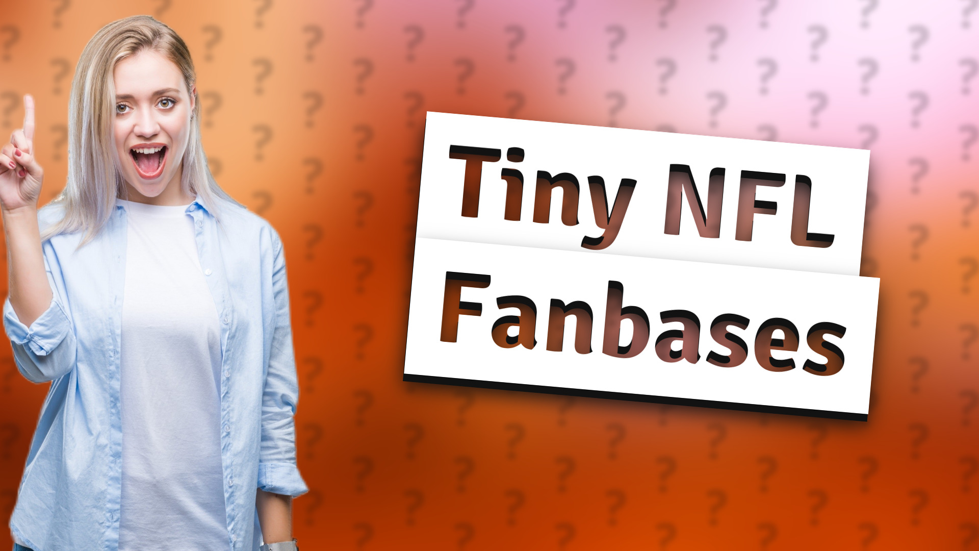 Tiny NFL Fanbases