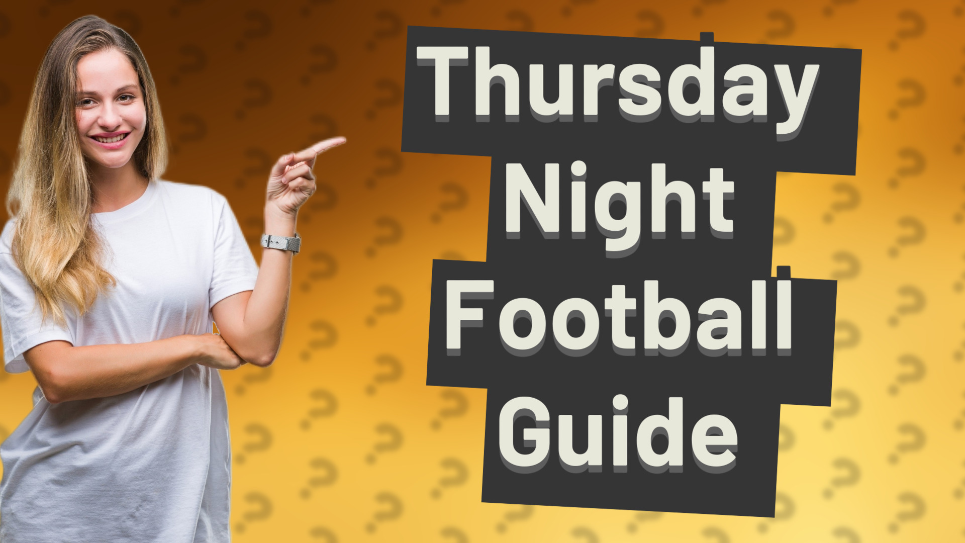 Thursday Night Football Guide