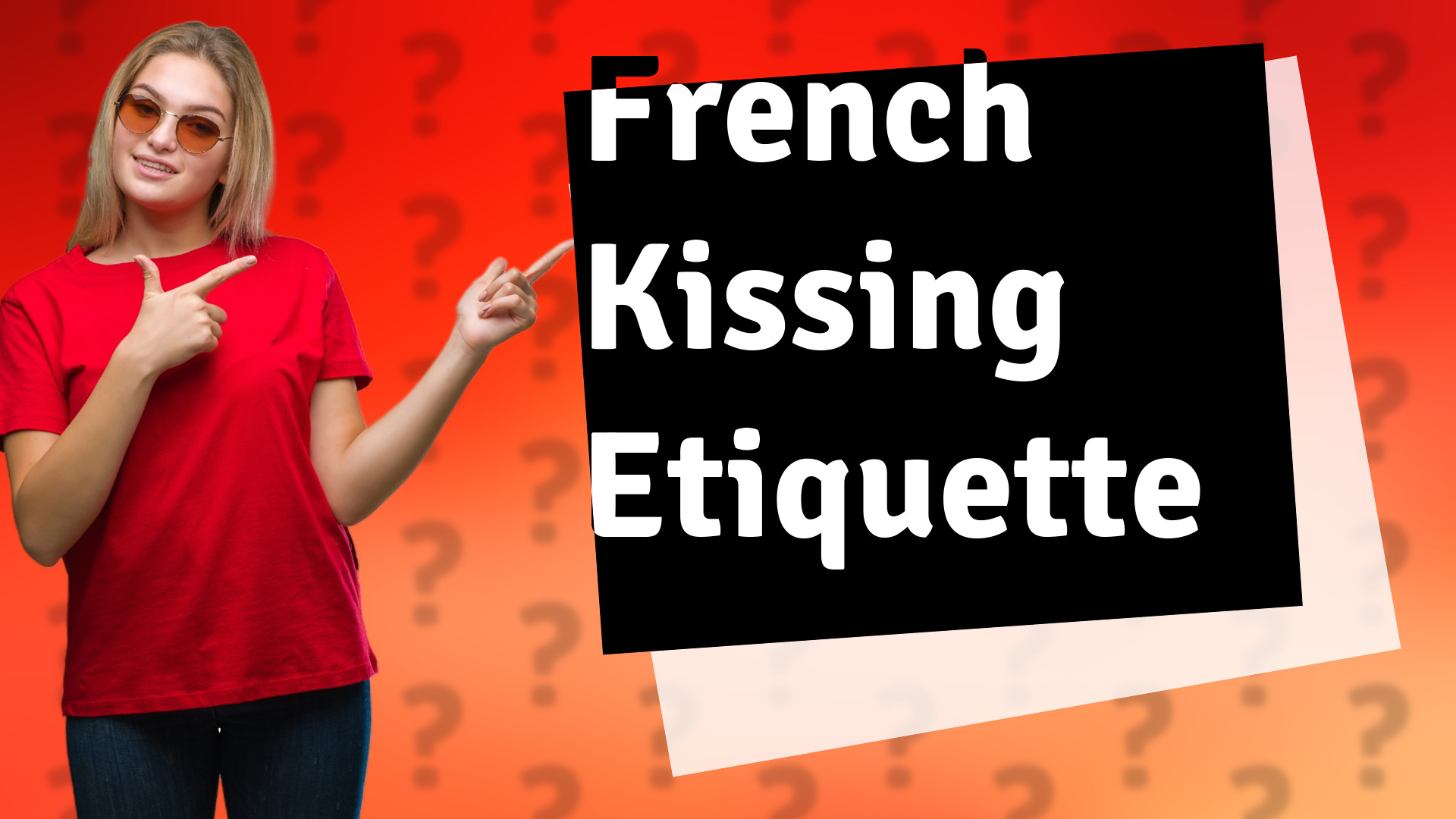 French Kissing Etiquette