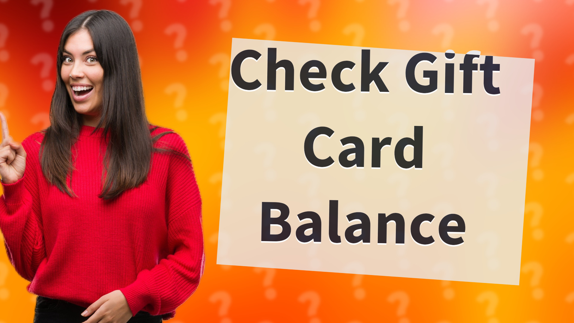 Check Gift Card Balance