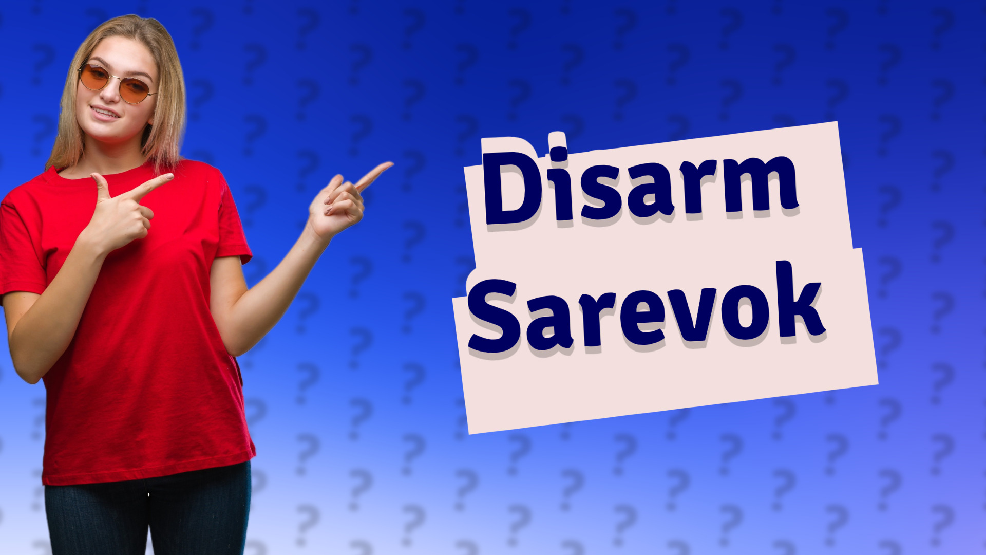 Disarm Sarevok