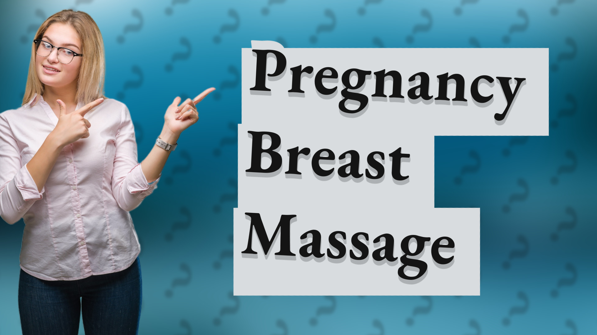 Pregnancy Breast Massage