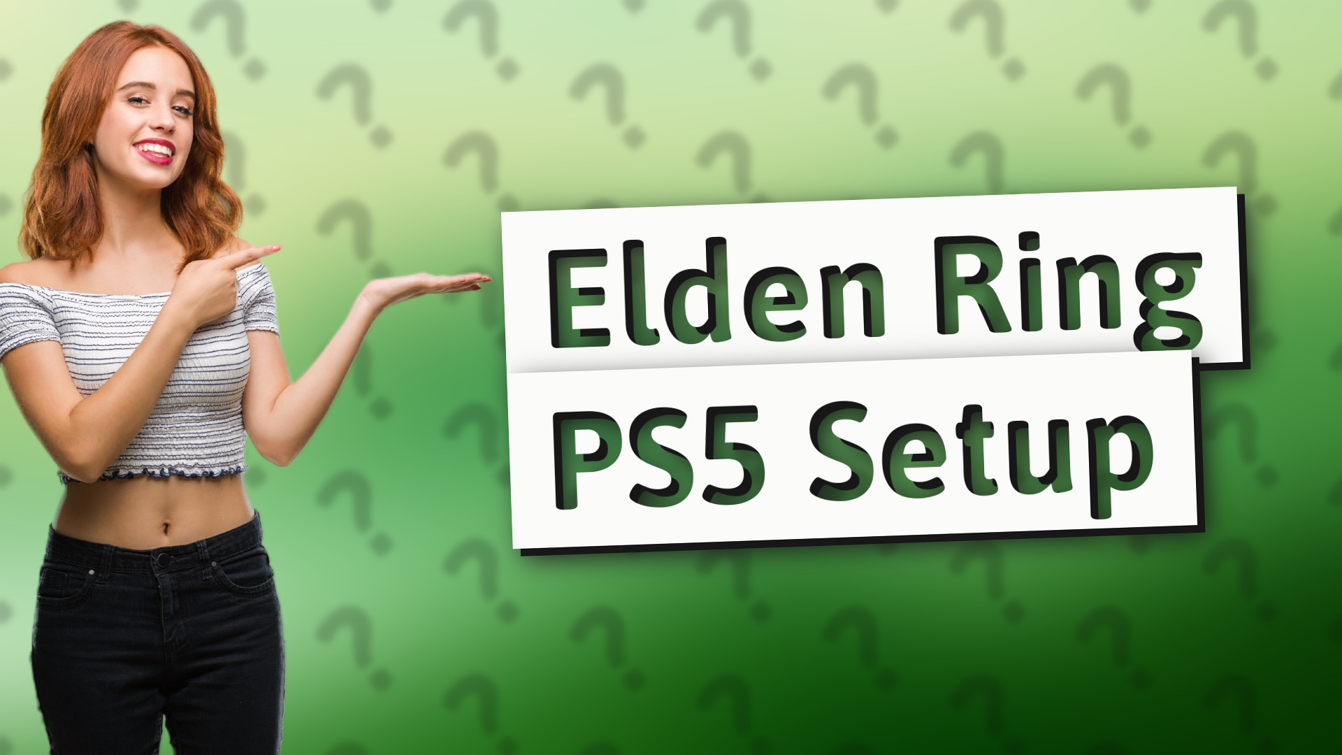Elden Ring PS5 Setup