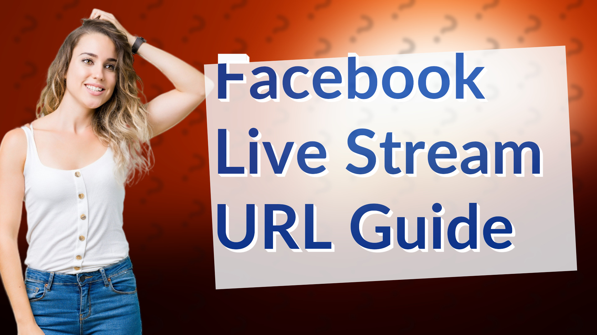 Facebook Live Stream URL Guide