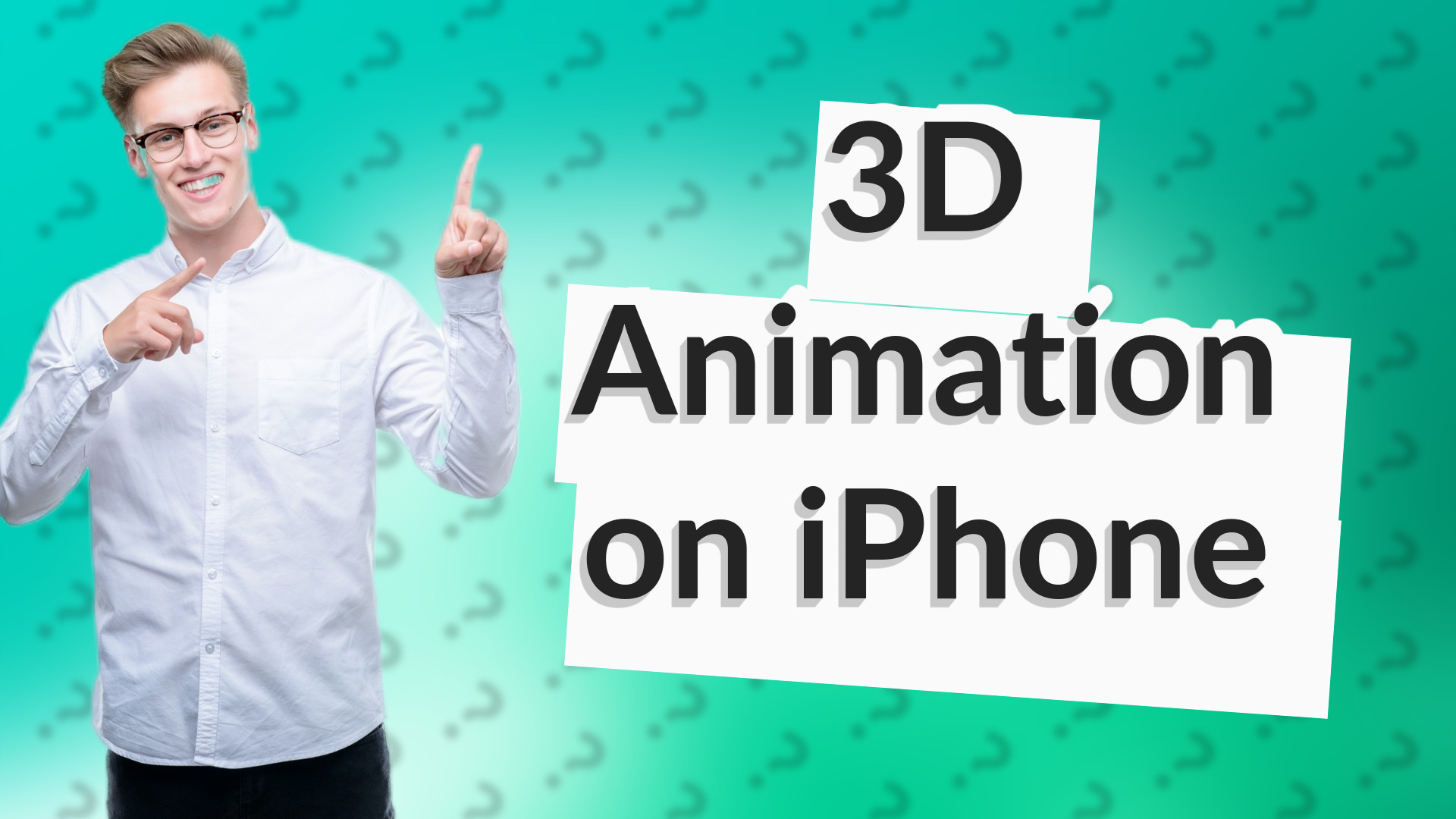 3D Animation on iPhone