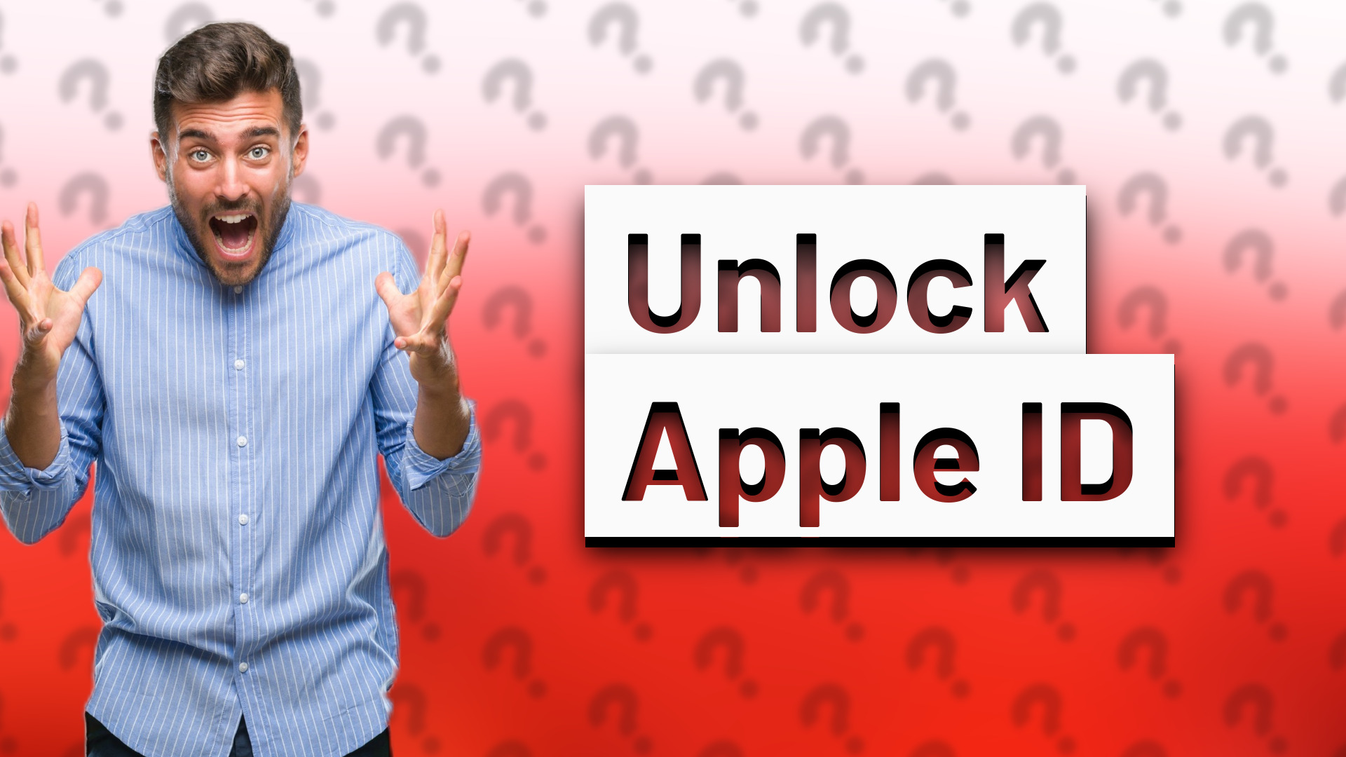 Unlock Apple ID