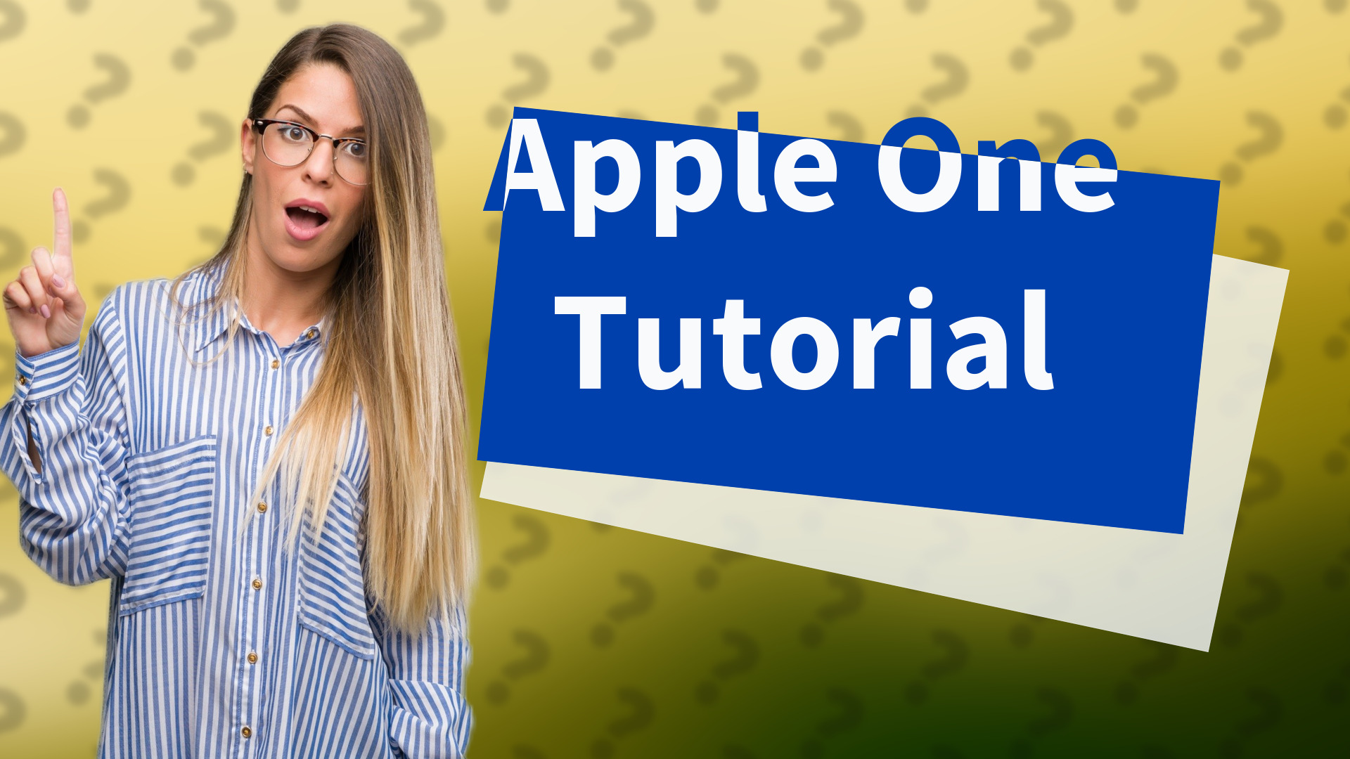 Apple One Tutorial