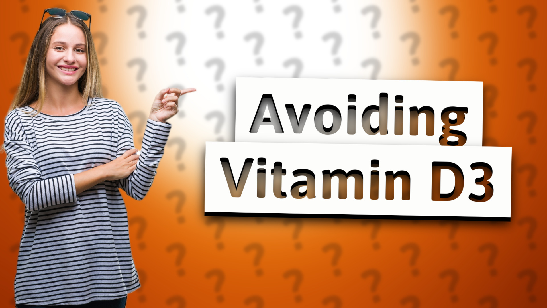 Avoiding Vitamin D3