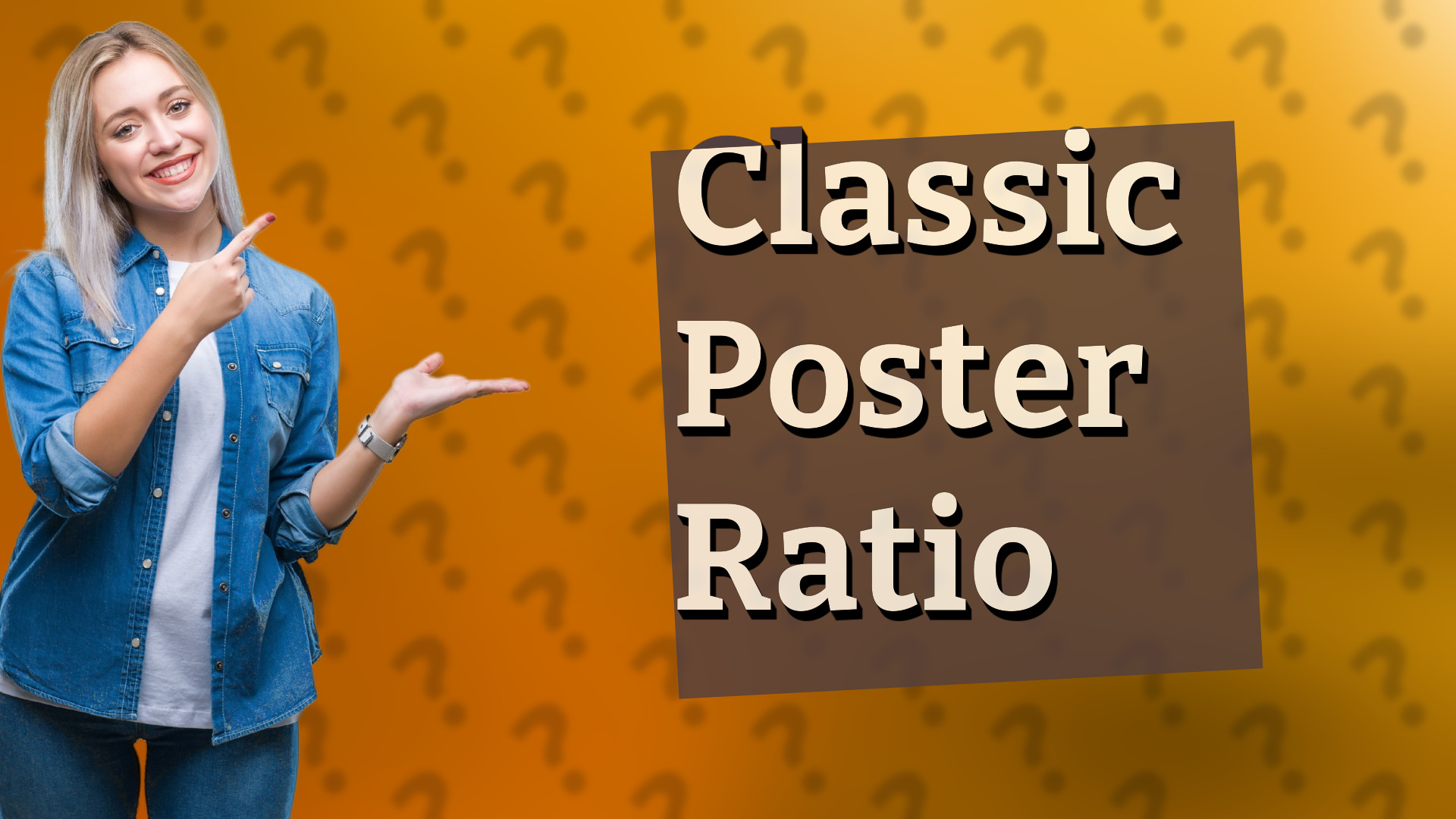 Classic Poster Ratio