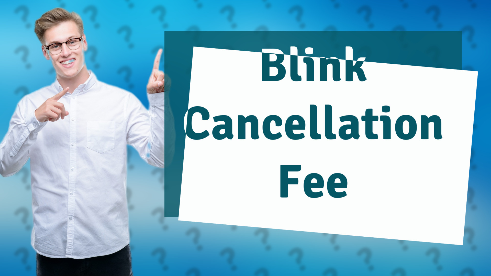 Blink Cancellation Fee