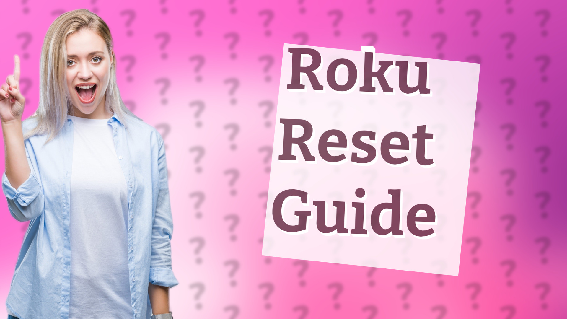 Roku Reset Guide