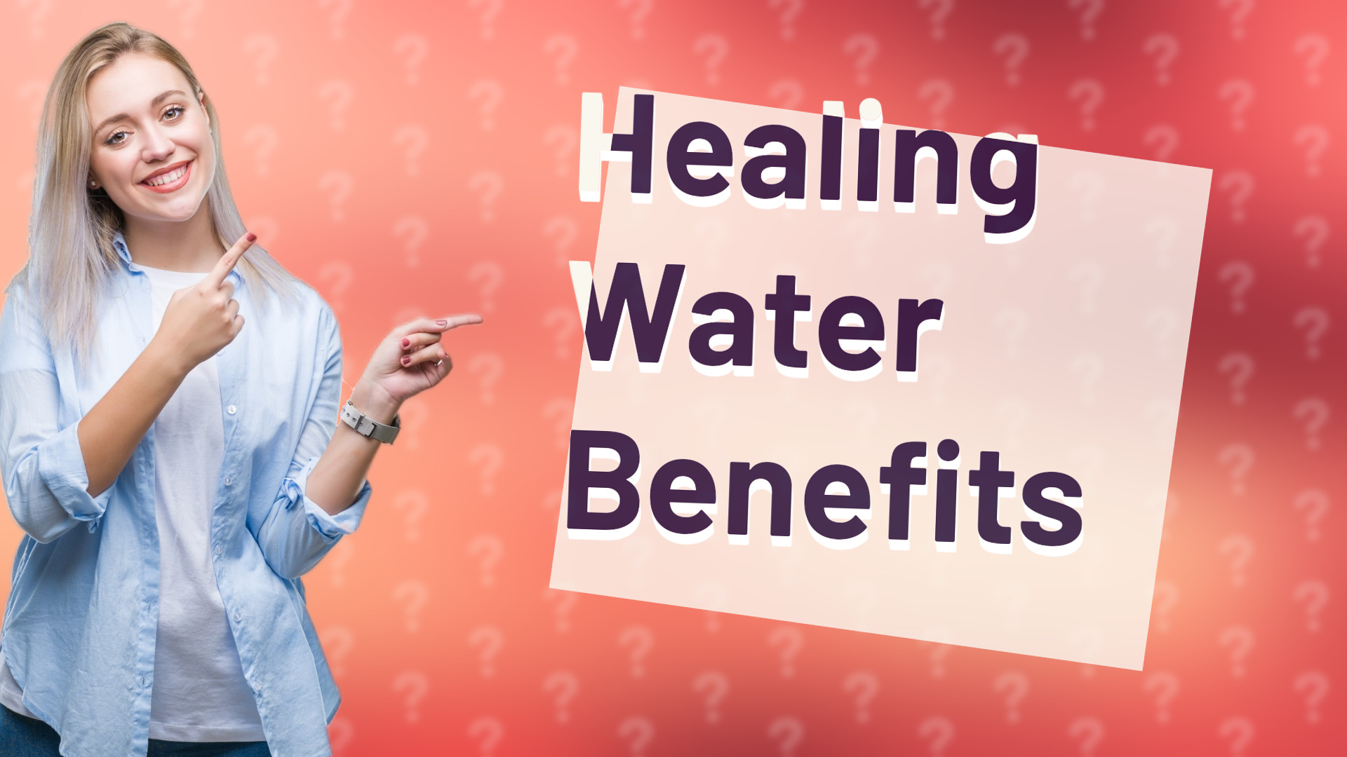 Healing Water Benefits