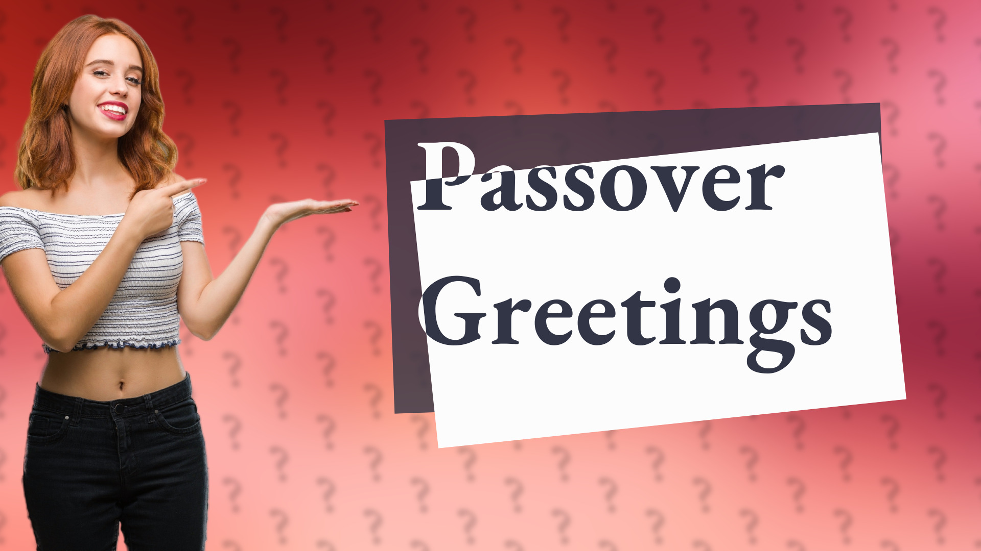 Passover Greetings