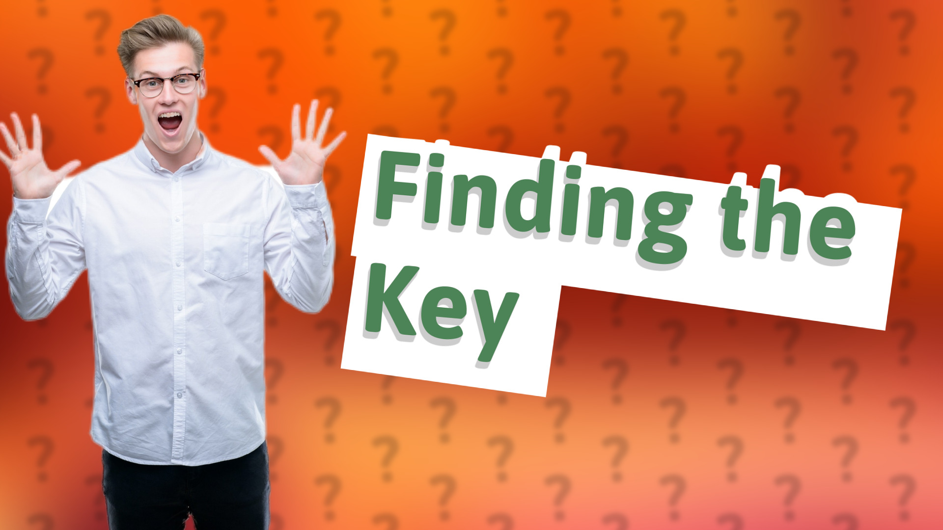 Finding the Key