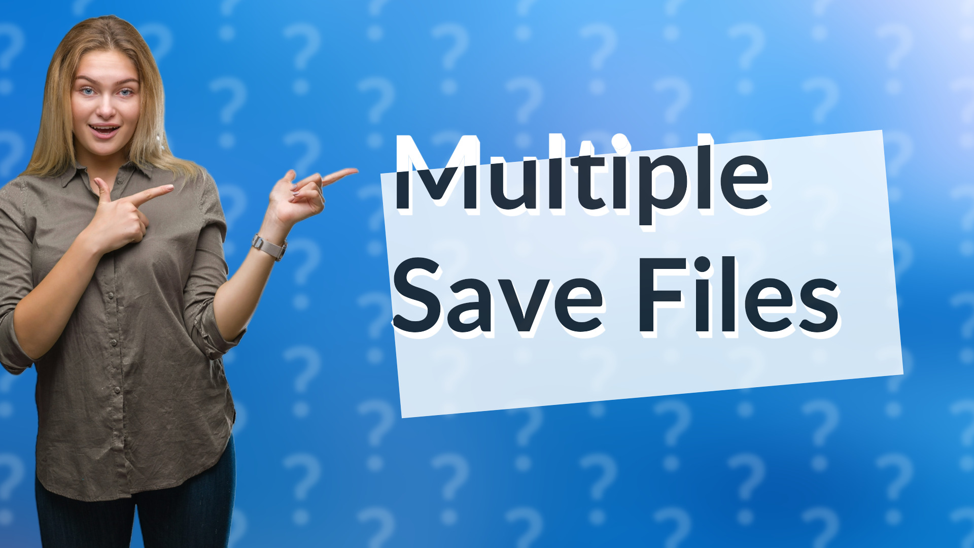 Multiple Save Files