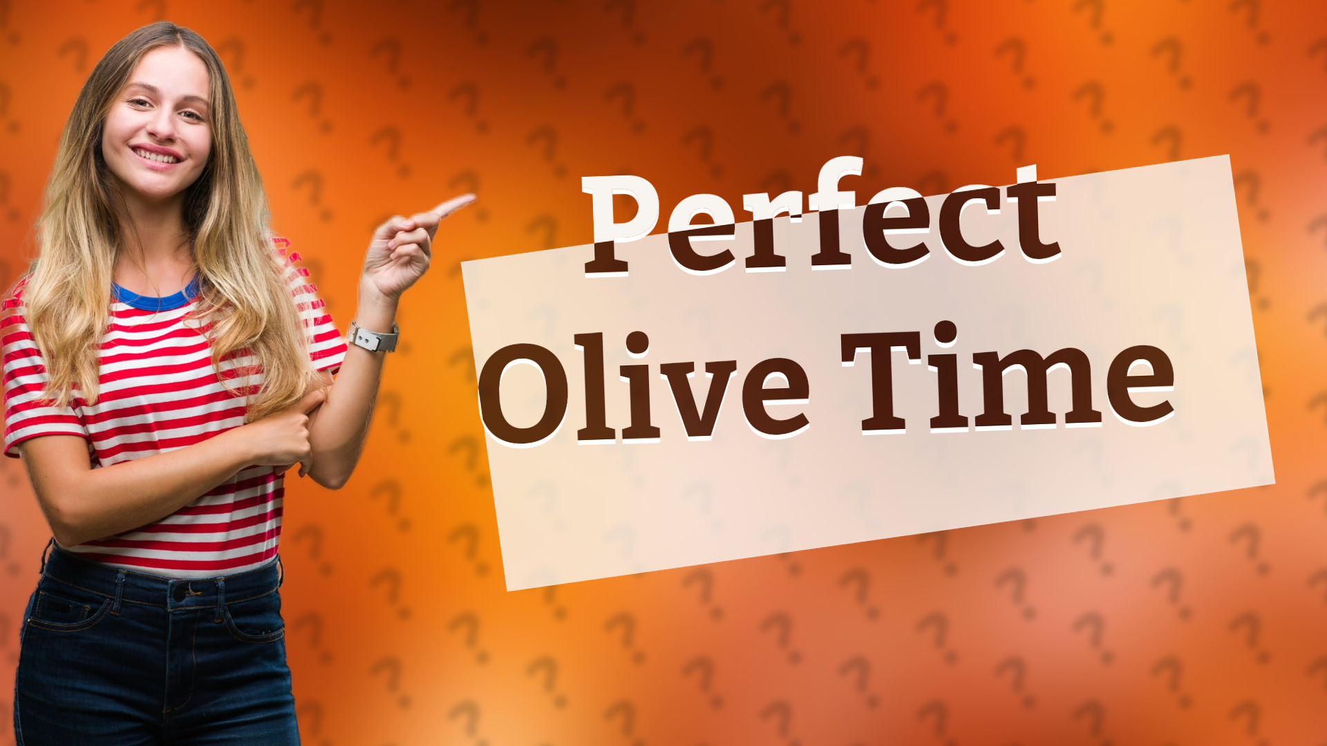 Perfect Olive Time