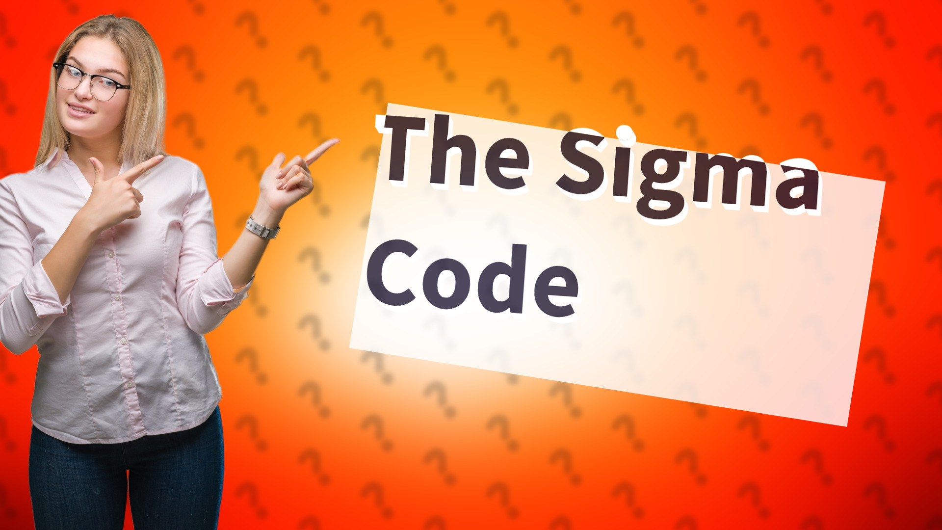 The Sigma Code