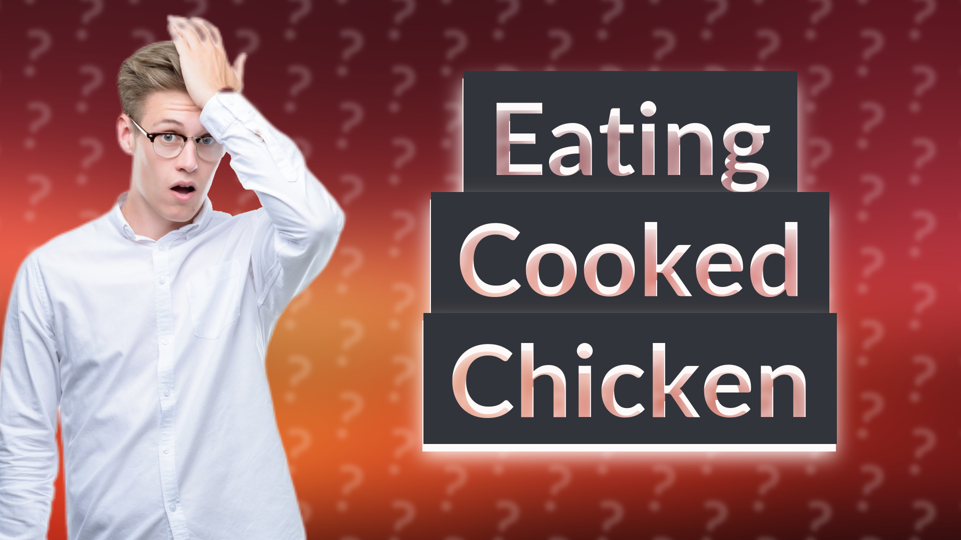 Eating Cooked Chicken