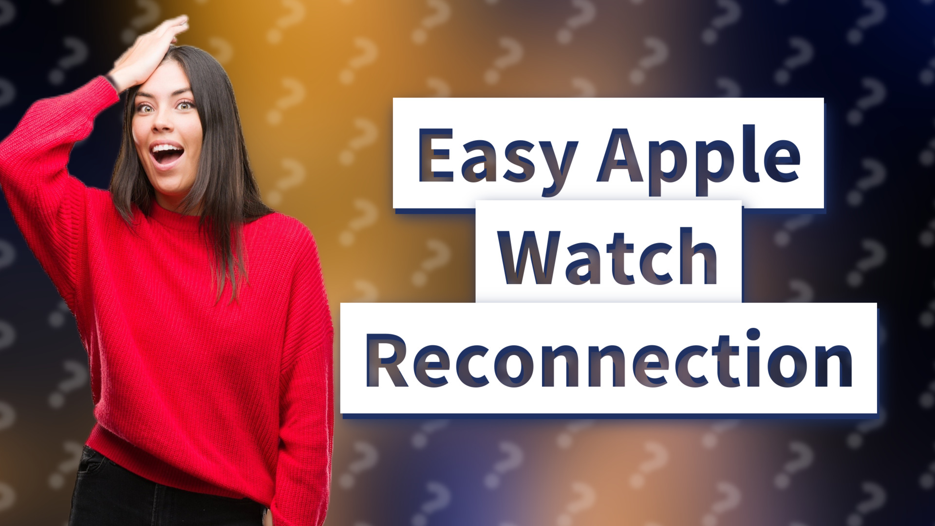 Easy Apple Watch Reconnection