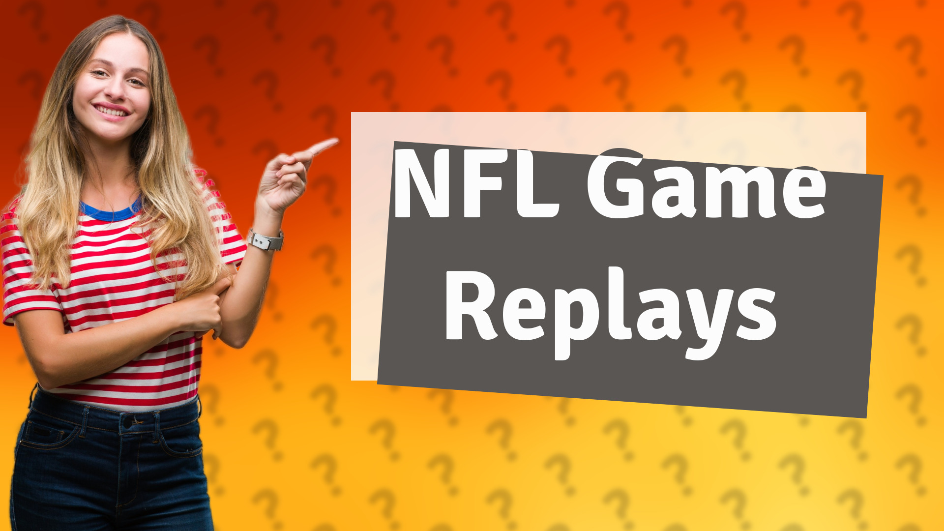 NFL Game Replays