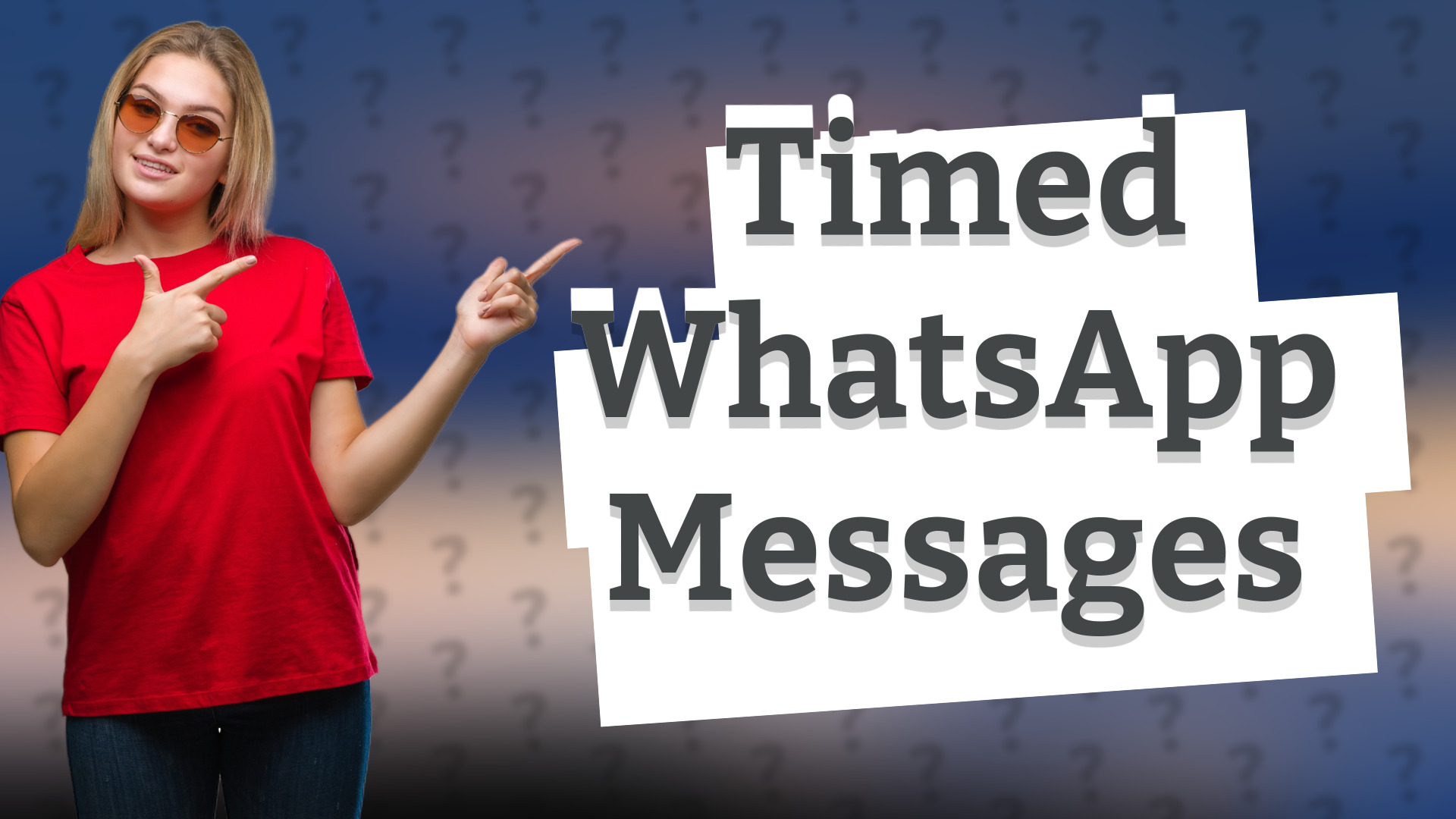 Timed WhatsApp Messages