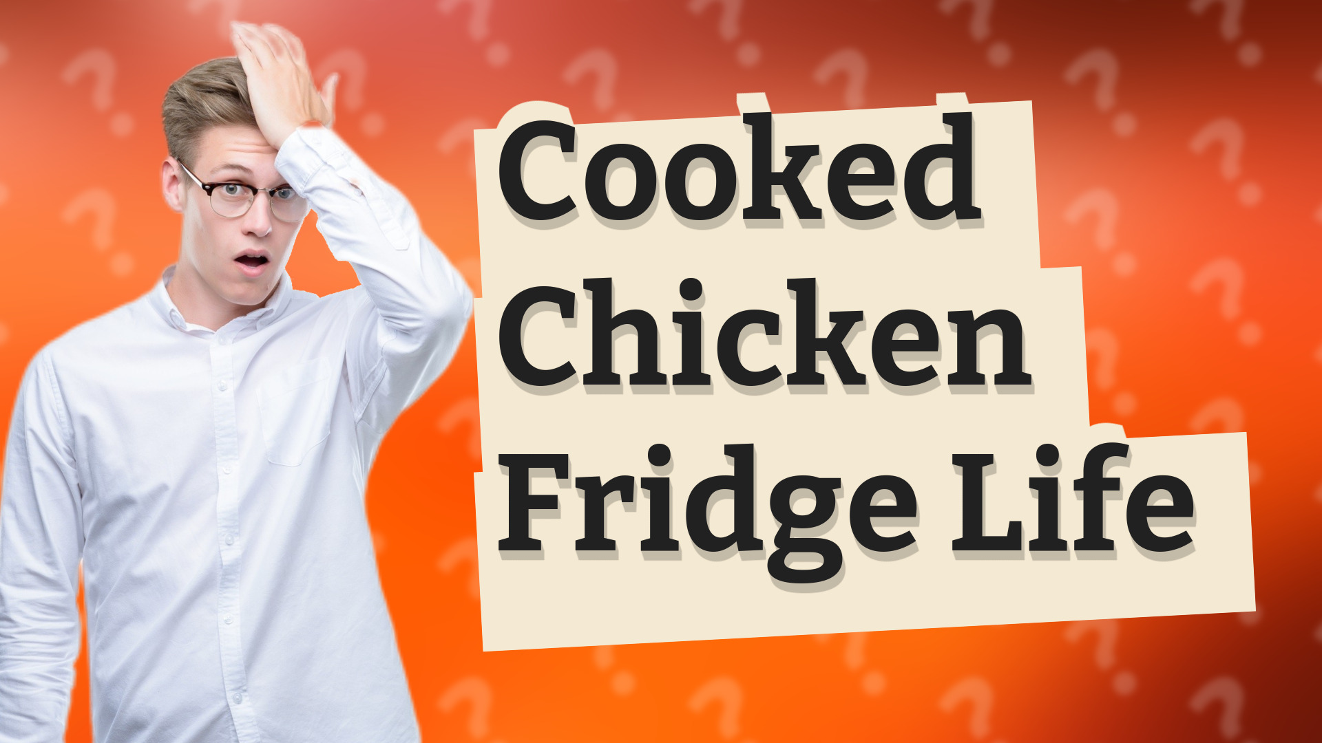 Cooked Chicken Fridge Life