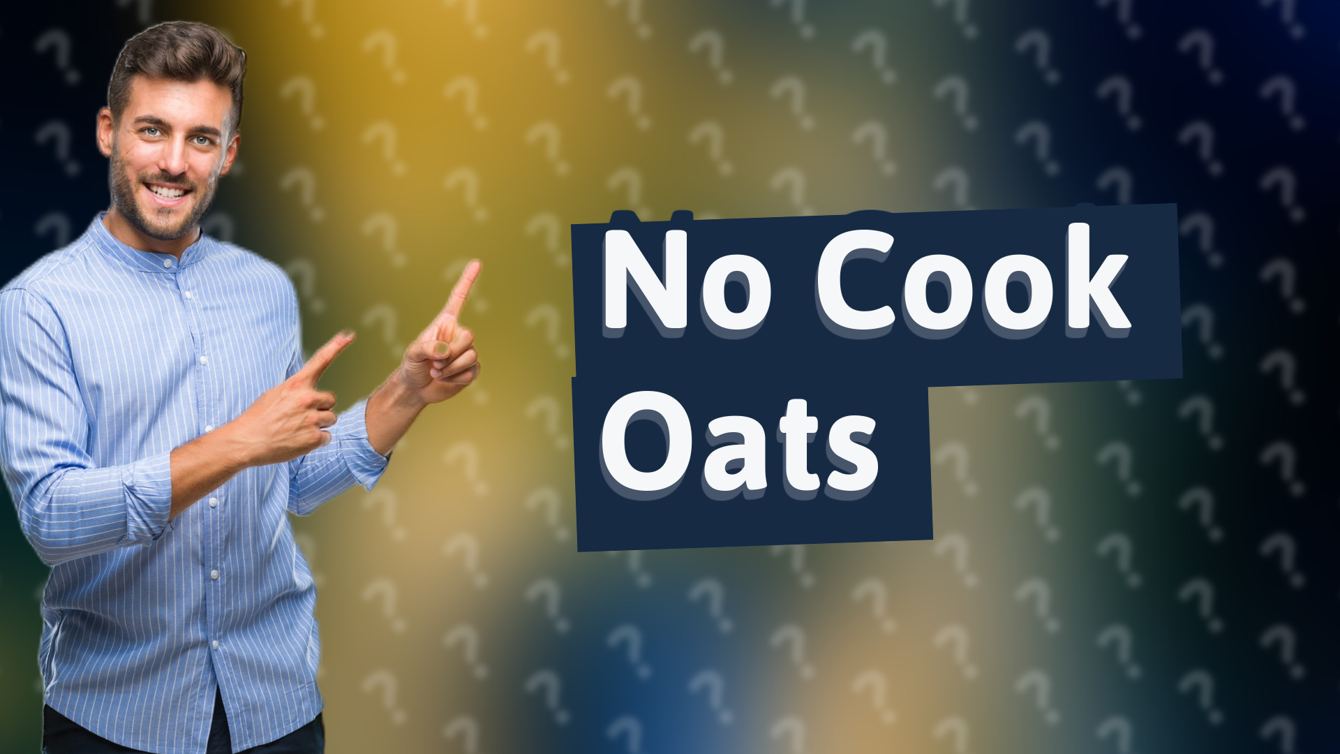 No Cook Oats