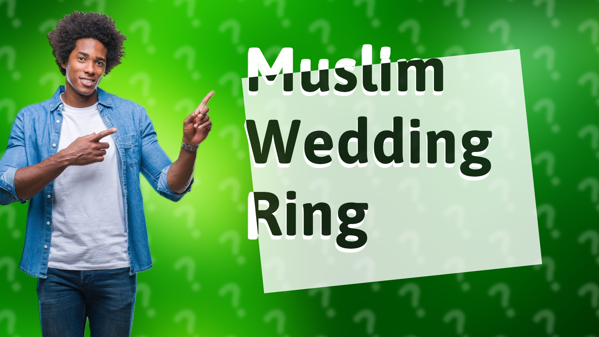 Muslim Wedding Ring