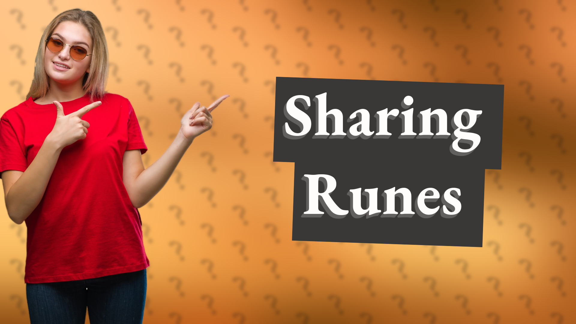 Sharing Runes