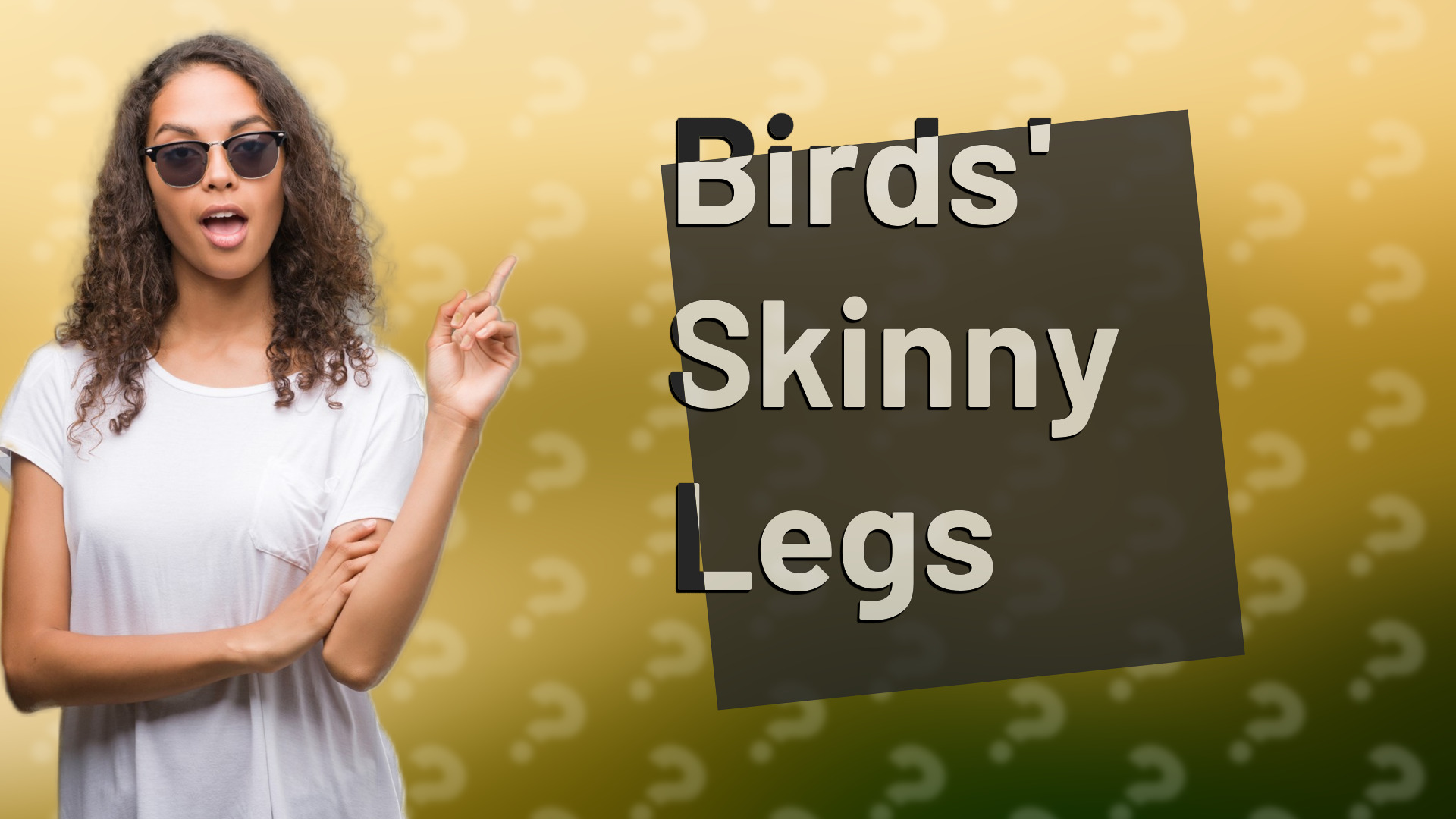 Birds' Skinny Legs